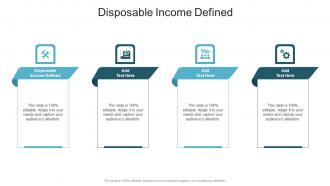 Disposable Income Defined In Powerpoint And Google Slides Cpb
