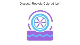 Disposal Recycle Colored Icon In Powerpoint Pptx Png And Editable Eps Format
