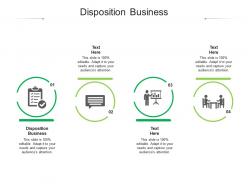 Disposition business ppt powerpoint presentation summary backgrounds cpb