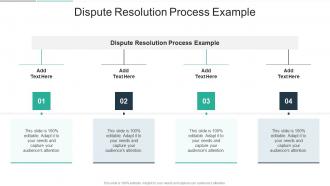 Dispute Resolution Process Example In Powerpoint And Google Slides Cpb
