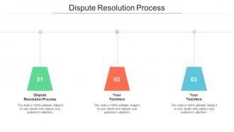 Dispute Resolution Process Ppt Powerpoint Presentation Gallery Mockup Cpb