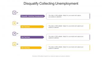 Disqualify Collecting Unemployment In Powerpoint And Google Slides Cpb