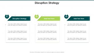 Disruption Strategy In Powerpoint And Google Slides Cpb