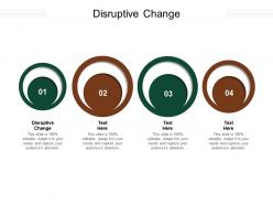Disruptive change ppt powerpoint presentation portfolio examples cpb