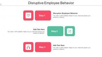 Disruptive Employee Behavior In Powerpoint And Google Slides Cpb