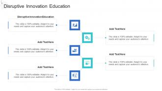 Disruptive Innovation Education In Powerpoint And Google Slides Cpb