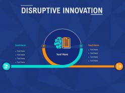 Disruptive innovation new ideas launch creativity