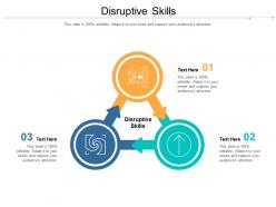 Disruptive skills ppt powerpoint presentation styles ideas cpb