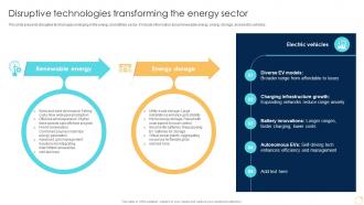 Disruptive Technologies Transforming The Energy Sector Enabling Growth Centric DT SS