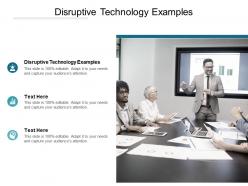 Disruptive technology examples ppt powerpoint presentation file introduction cpb