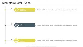 Disruptors Retail Types In Powerpoint And Google Slides Cpb