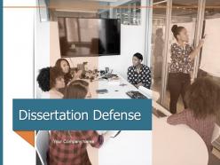 Dissertation Defense Research Process Methodology Research Document Professional
