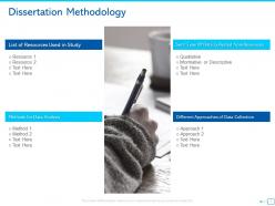 Dissertation methodology resources ppt powerpoint presentation gallery infographics