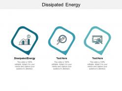 Dissipated energy ppt powerpoint presentation model clipart images cpb