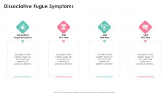 Dissociative Fugue Symptoms In Powerpoint And Google Slides Cpb