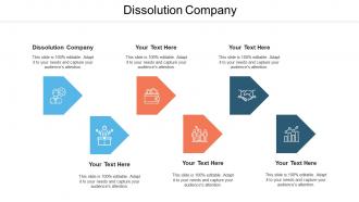 Dissolution company ppt powerpoint presentation infographic template brochure cpb
