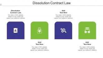 Dissolution Contract Law Ppt Powerpoint Presentation Graphic Tips Cpb