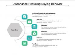 Dissonance reducing buying behavior ppt powerpoint presentation ideas information cpb