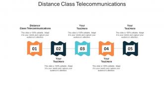 Distance class telecommunications ppt powerpoint presentation model template cpb