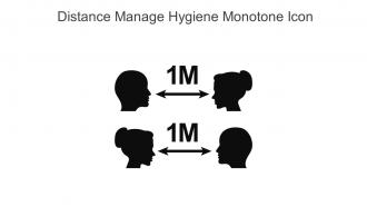 Distance Manage Hygiene Monotone Icon In Powerpoint Pptx Png And Editable Eps Format
