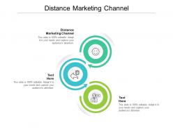 Distance marketing channel ppt powerpoint presentation ideas tips cpb