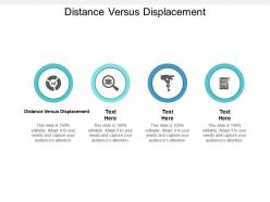 Distance versus displacement ppt powerpoint presentation infographic template background image cpb