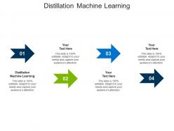 Distillation machine learning ppt powerpoint presentation model layout ideas cpb