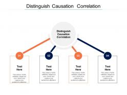 Distinguishcausation correlation ppt powerpoint presentation show introduction cpb