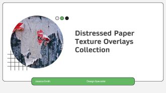 Distressed Paper Texture Overlays Collection PPT Demonstration AT