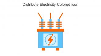 Distribute Electricity Colored Icon In Powerpoint Pptx Png And Editable Eps Format