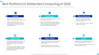 Distributed computing best platforms of distributed computing of 2020
