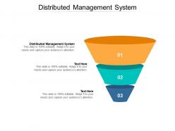 Distributed management system ppt powerpoint presentation file background images cpb