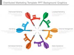Distributed marketing template ppt background graphics