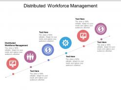 Distributed workforce management ppt powerpoint presentation layouts infographics cpb