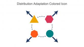Distribution Adaptation Colored Icon In Powerpoint Pptx Png And Editable Eps Format