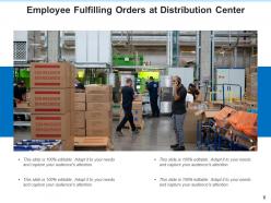 Distribution Center Product Inventory Successful Performing Executive Illustrating