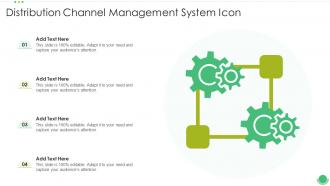 Distribution Channel Management System Icon
