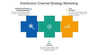 Distribution channel strategy marketing ppt powerpoint presentation summary cpb