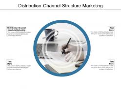 Distribution channel structure marketing ppt powerpoint presentation ideas visuals cpb