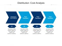 Distribution cost analysis ppt powerpoint presentation infographics inspiration cpb
