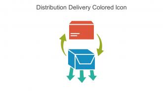 Distribution Delivery Colored Icon In Powerpoint Pptx Png And Editable Eps Format