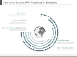 Distribution metrics ppt presentation examples