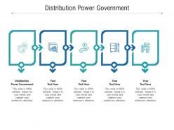 Distribution power government ppt powerpoint presentation infographic template samples cpb