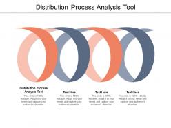 Distribution process analysis tool ppt powerpoint presentation file templates cpb
