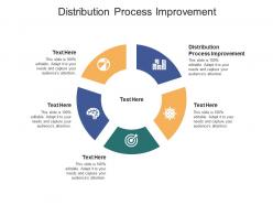 Distribution process improvement ppt powerpoint presentation icon designs cpb