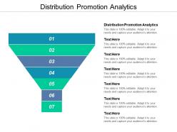 Distribution promotion analytics ppt powerpoint presentation infographic template examples cpb