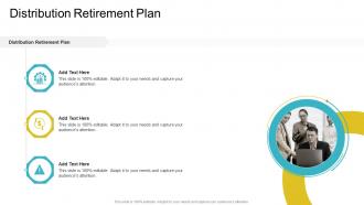 Distribution Retirement Plan In Powerpoint And Google Slides Cpb