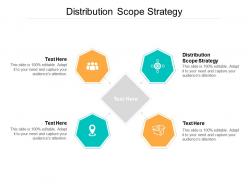 Distribution scope strategy ppt powerpoint presentation pictures images cpb