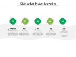 Distribution system marketing ppt powerpoint presentation outline objects cpb