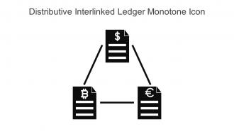 Distributive Interlinked Ledger Monotone Icon In Powerpoint Pptx Png And Editable Eps Format